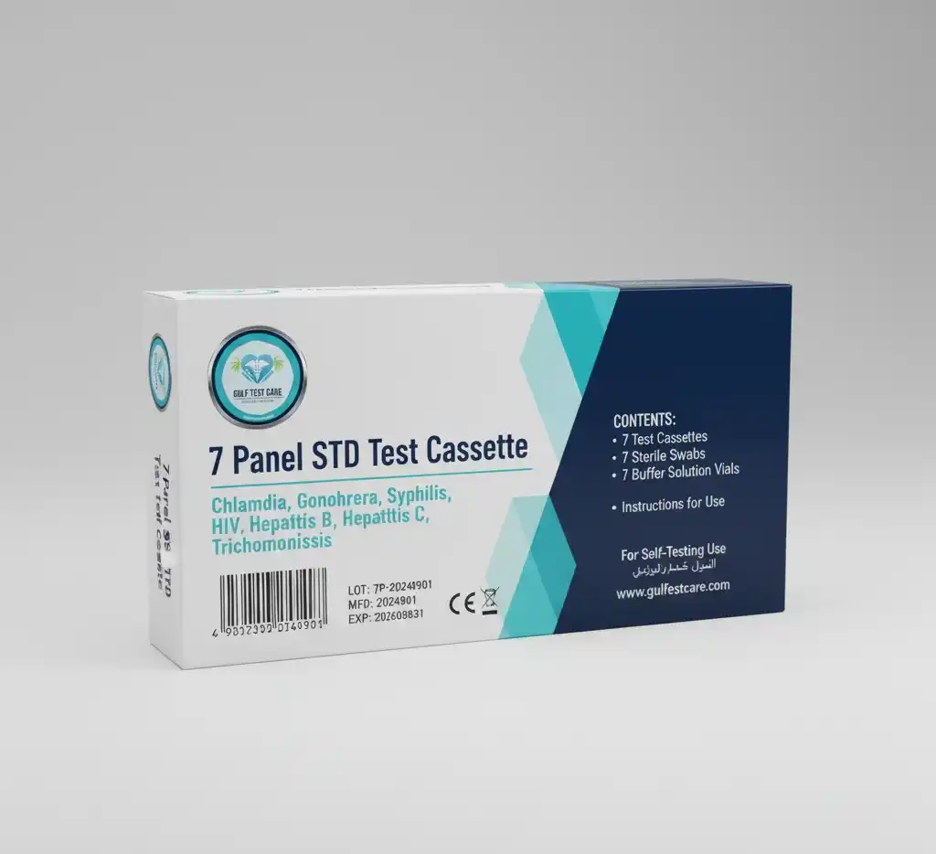 7 Panel STD Test Kit