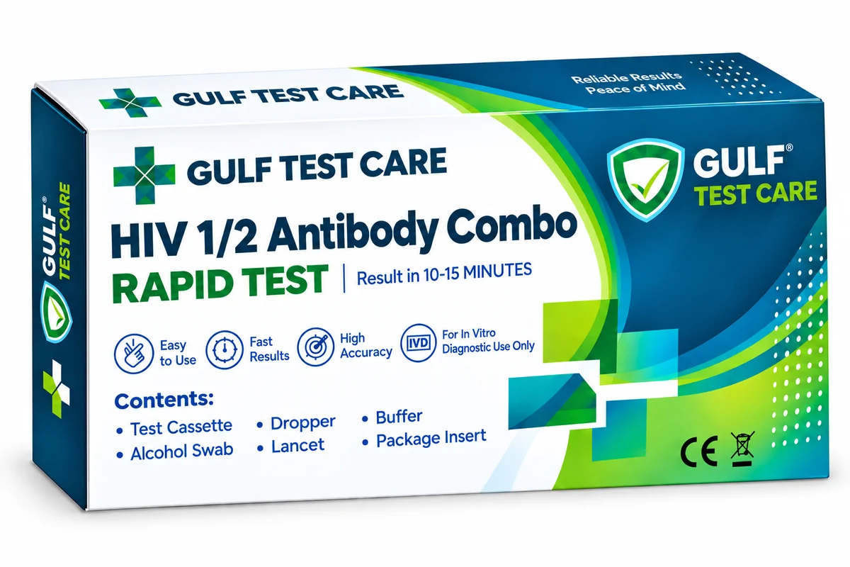 HIV 1/2 Combo Test Cassette - HIV Test Kit Malaysia