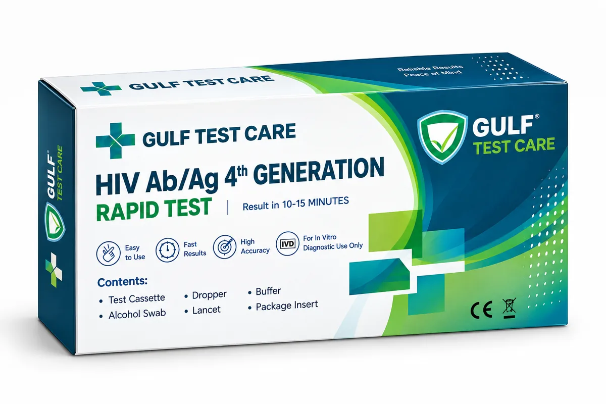 HIV Ab/Ag 4th Gen Rapid Test - HIV Test Kit Malaysia