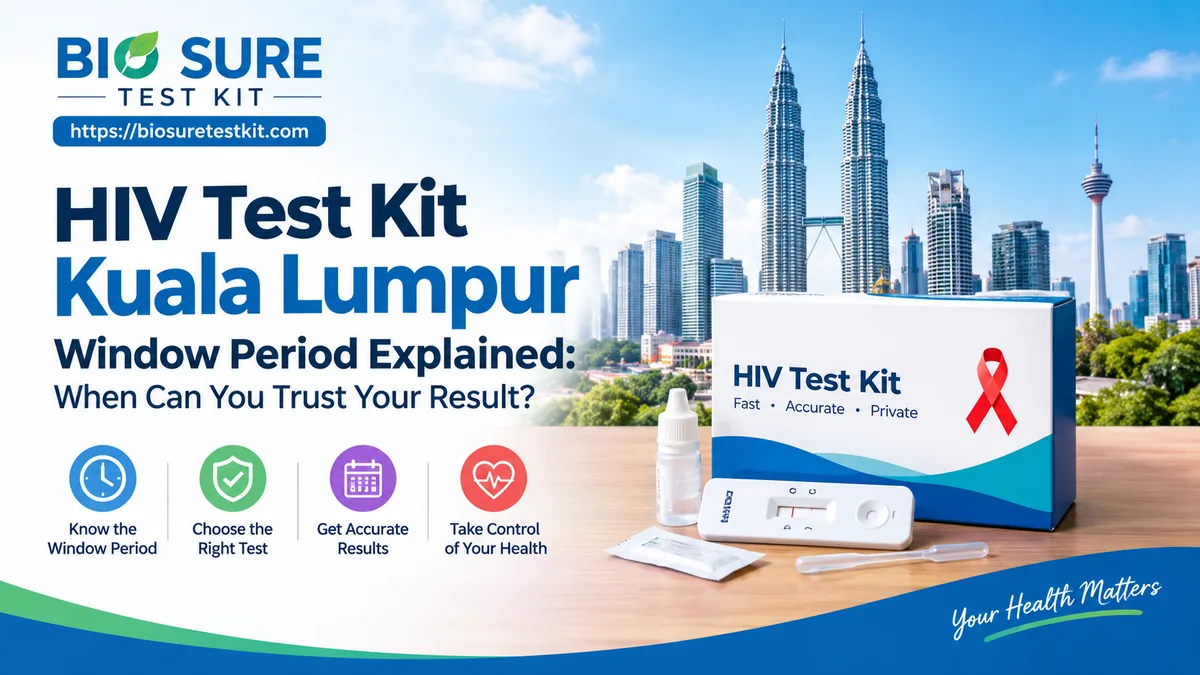 HIV Test Kit Kuala Lumpur Window Period Explained: When Can You Trust Your Result?