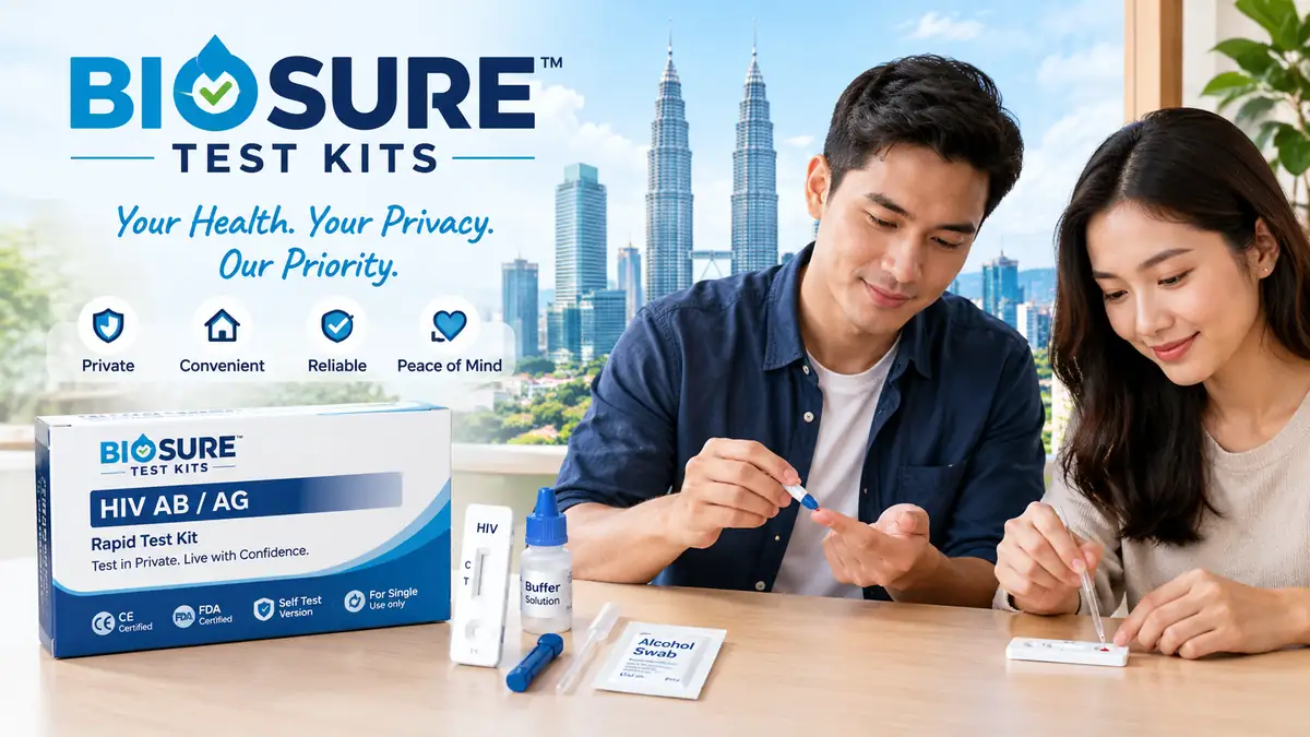 HIV Test Kit in Kuala Lumpur: A Complete Guide to Private Home HIV Testing